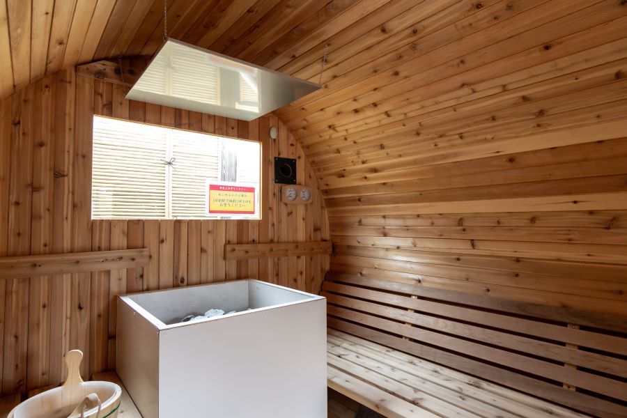 サウナ内部その２